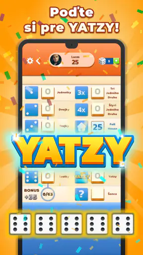 Yatzy - Skvelá hra s kockami screenshot