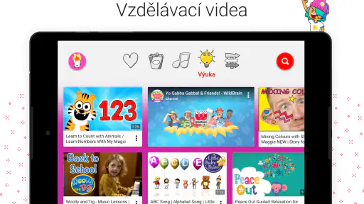 YouTube Kids screenshot