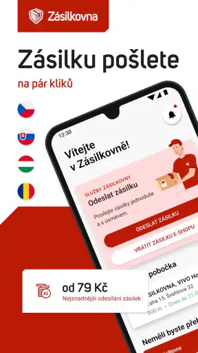 Zásilkovna screenshot