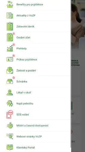 Zdraví na klik – VoZP screenshot