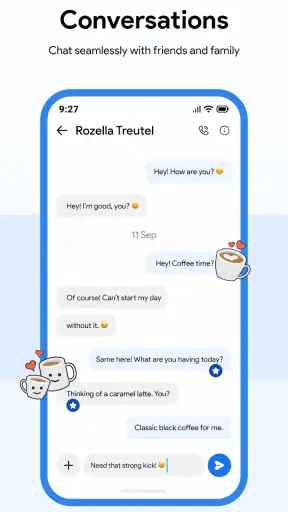 Zprávy SMS screenshot
