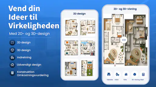3D Husdesign & Plantegning screenshot