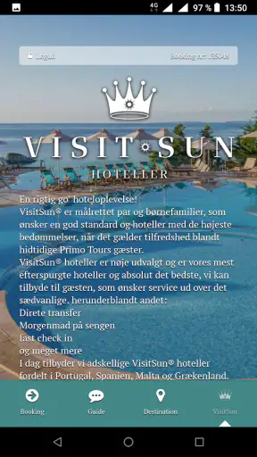 Aarhus Charter Guest App screenshot
