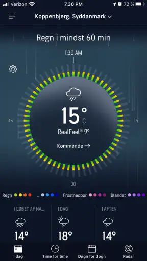 AccuWeather Vejret screenshot