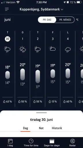 AccuWeather Vejret screenshot