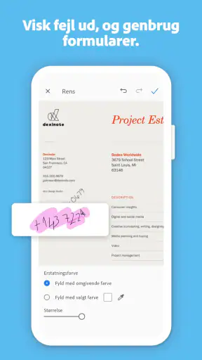 Adobe Scan: PDF Scanner, OCR screenshot