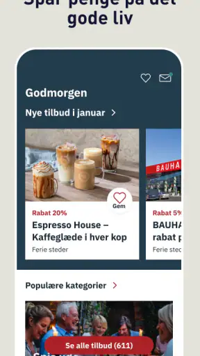 Ældre Sagen - Tilbud screenshot