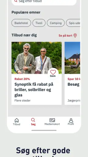 Ældre Sagen - Tilbud screenshot