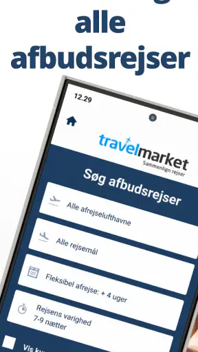 Afbudsrejser - Alle selskaber screenshot
