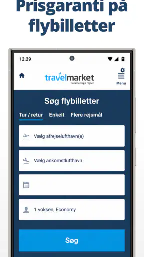 Afbudsrejser - Alle selskaber screenshot
