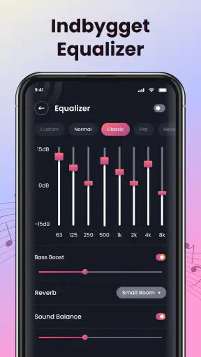 Afspil sang musikafspiller screenshot