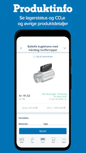 Ahlsell Danmark screenshot