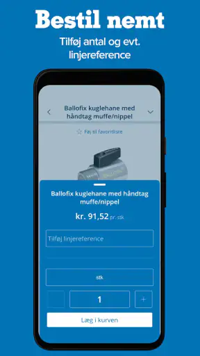 Ahlsell Danmark screenshot