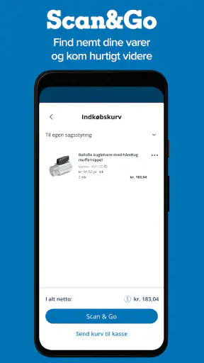 Ahlsell Danmark screenshot