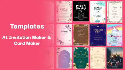 AI Invitation Maker Card Maker screenshot