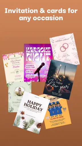 AI Invitation Maker Card Maker screenshot