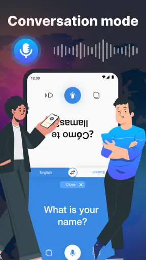 AI-oversætter — Kamera og lyd screenshot