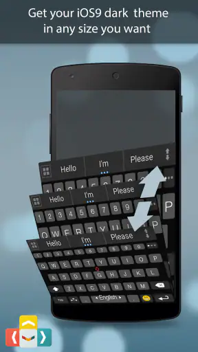 ai.type OS 12 Dark Keyboard screenshot