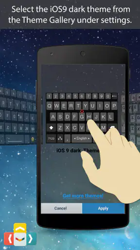 ai.type OS 12 Dark Keyboard screenshot