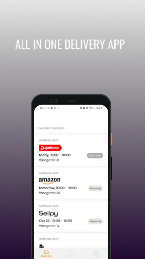 Airmee screenshot