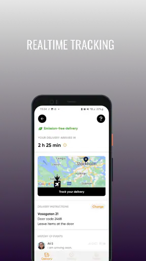 Airmee screenshot