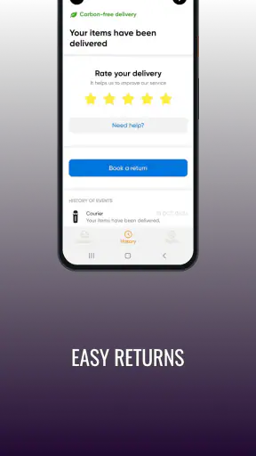 Airmee screenshot
