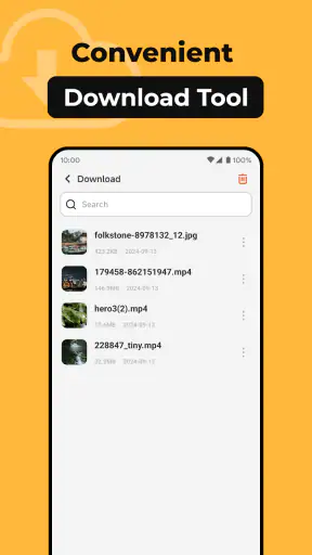 All Browser screenshot