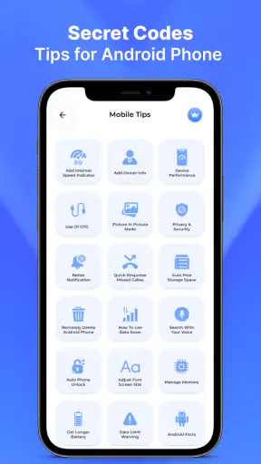 Alle mobile hemmelige koder screenshot