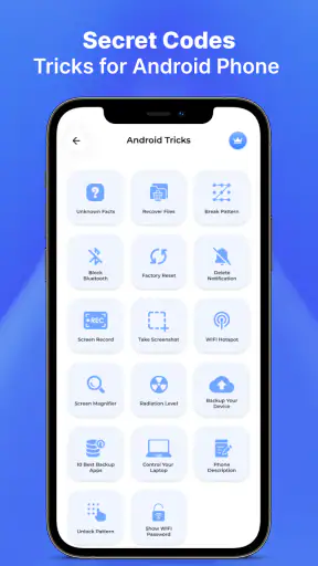 Alle mobile hemmelige koder screenshot