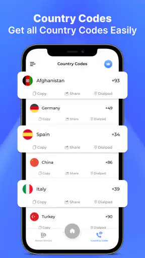 Alle mobile hemmelige koder screenshot