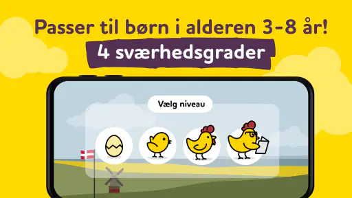 ALPA læringsspil på dansk screenshot