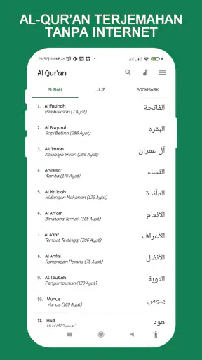 AlQuran 30 Juz Tanpa Internet screenshot