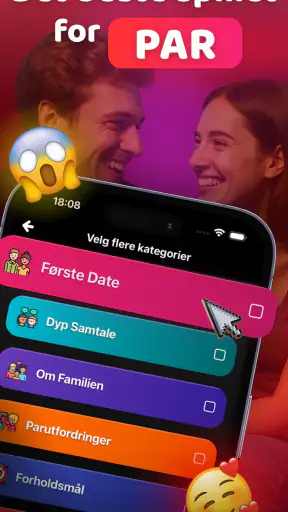 Amor – Appen for par screenshot