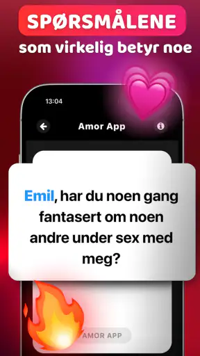 Amor – Appen for par screenshot