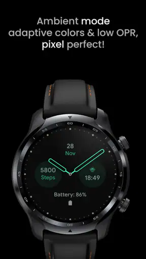 Analog PRO: Watch face screenshot