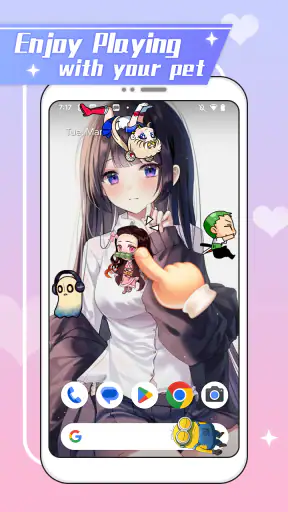 Anime Shimeji Screen Pets screenshot