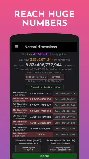 Antistof Dimensioner screenshot