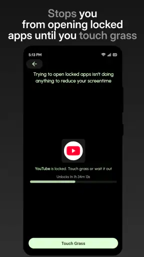 App Blocker: Touch Grass screenshot