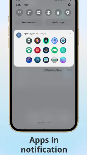 App Organizer screenshot