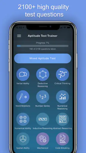 Aptitude Test Trainer screenshot