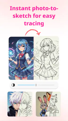 AR Draw Cartoon - Anime Sketch screenshot