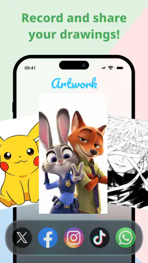 AR Draw Cartoon - Anime Sketch screenshot