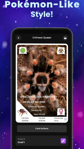 Arachnifiles: Pet Tracker screenshot
