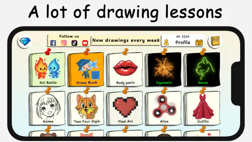 ArtLoop: Drawing & Paint screenshot