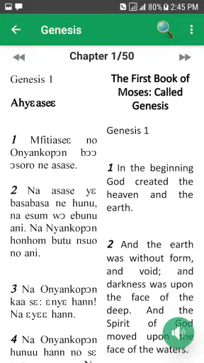 Asante Twi & English Bible screenshot