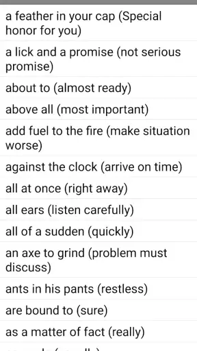 ASL Dictionary screenshot