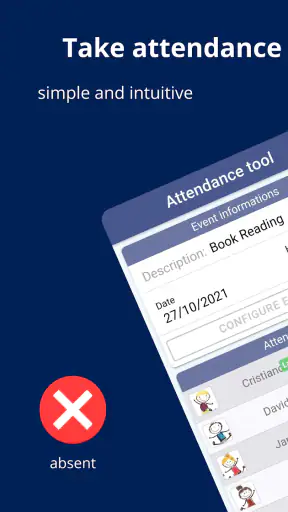 Attendy - Attendance register screenshot