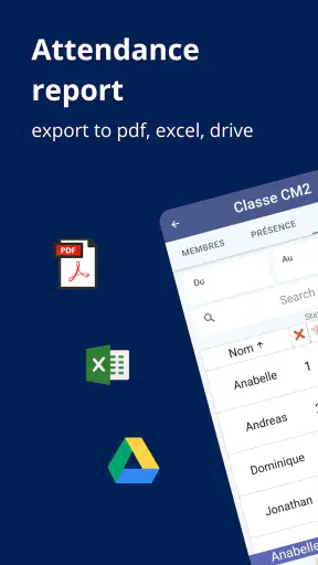 Attendy - Attendance register screenshot