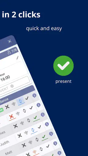 Attendy - Attendance register screenshot