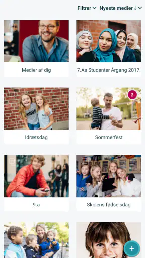 Aula for medarbejdere screenshot